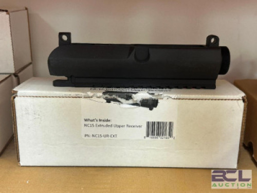 DESCRIPTION NC15 EXTRUDED UPPER RECEIVER BRAND / MODEL: NORDIC COMPONENTS SIZE OPTICS COUNTER LOCATION ONE MONEY QTY 1