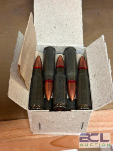 DESCRIPTION (10) - BOXES OF RIFLE AMMO SIZE OPTICS COUNTER LOCATION SOLD BY THE PIECE QTY 10