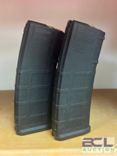 DESCRIPTION (2) - LOADED MAGS SIZE OPTICS COUNTER LOCATION SOLD BY THE PIECE QTY 2