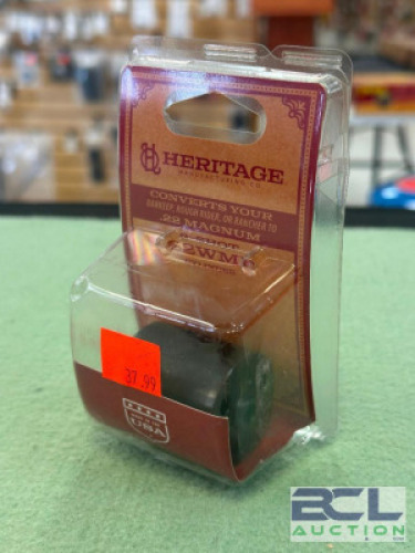 DESCRIPTION 6 SHOT BRAND / MODEL: HERITAGE SIZE OPTICS COUNTER LOCATION ONE MONEY QTY 1
