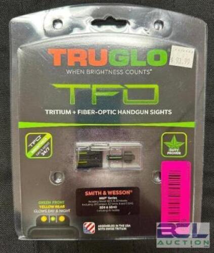 DESCRIPTION TRYGLO TG131MPTY FIBER OPTIC HANDGUN SIGHTS FOR SMITH AND WESSON MP SERIES BRAND / MODEL: TRYGLO TG131MPTY ADDITIONAL INFORMATION RETAILS