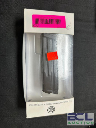 DESCRIPTION SIG SAUER P320 10 MM 16 ROUND MAGAZINE ADDITIONAL INFORMATION RETAILS FOR $56.99 LOCATION GUN COUNTER QTY 1