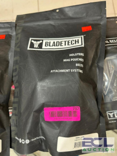 DESCRIPTION BLADE TECH TMMS - LARGE OUTER ON THIGH RIG HOLSTER ADDITIONAL INFORMATION RETAILS FOR $44.99 LOCATION GUN COUNTER QTY 1