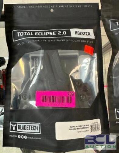 DESCRIPTION TOTAL ECLIPSE 2.0 GLOCK 43 SHADOW SYSTEMS HOLSTER ADDITIONAL INFORMATION RETAILS FOR $66.99 LOCATION GUN COUNTER QTY 1