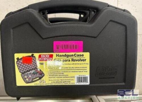 DESCRIPTION (4) MCM HANDGUN CASES ADDITIONAL INFORMATION RETAILS FOR $15.99 EACH THIS LOT IS: SOLD BY THE PIECE LOCATION KNIFE COUNTER QTY 4