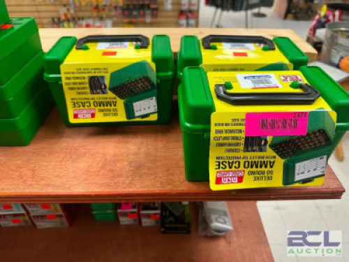 DESCRIPTION (3) MCM AMMO STORAGE CASES BRAND / MODEL: MCM THIS LOT IS: SOLD BY THE PIECE LOCATION MIDDLE FLOOR QTY 3