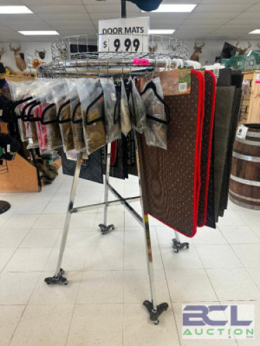 DESCRIPTION ROUND HANGING CLOTHING RACK ADDITIONAL INFORMATION CONTENTS ARE NOT INCLUDED LOCATION MIDDLE FLOOR QTY 1