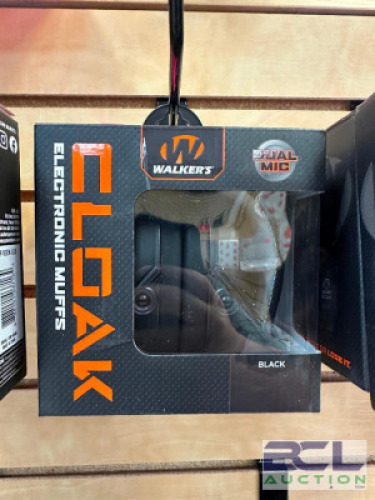 DESCRIPTION WALKERS CLOAK ELECTRONIC MUFFS ADDITIONAL INFORMATION RETAILS FOR $54 LOCATION MIDDLE FLOOR QTY 1