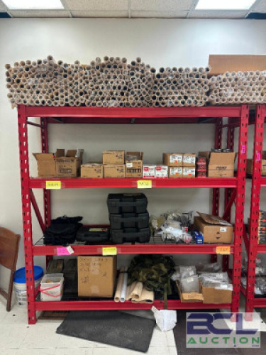 DESCRIPTION HEAVY DUTY SHELVING UNIT ADDITIONAL INFORMATION CONTENTS NOT INCLUDED. LAST DAY PICK UP ONLY. THIS LOT IS: 77" X 24" X 78" SIZE BACK ROOM