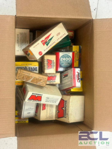 DESCRIPTION ASSORTED OLD AMMO BOXES SIZE BACK ROOM LOCATION ONE MONEY QTY 1