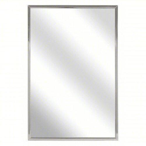 DESCRIPTION: (1) MIRROR BRAND/MODEL: BRADLEY #33KK37 INFORMATION: RECTANGULAR, THEFT RESISTANT, GLASS, WITH FRAME SIZE: 36" X 30" X 3/4" RETAIL$: $194