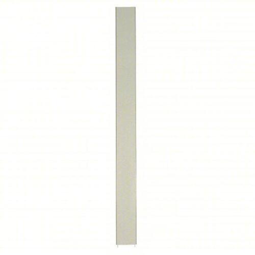 DESCRIPTION: (1) PARTITION COLUMN BRAND/MODEL: ASI GLOBAL #1FBR4 INFORMATION: STEEL, POWDER COATED, ALMOND, THEFT RESISTANT SIZE: 82 IN X 24 IN X 1 1/