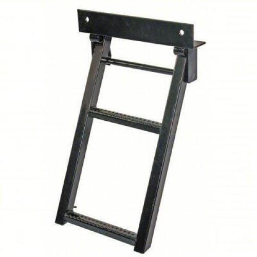 DESCRIPTION: (1) RETRACTABLE TRUCK STEPS BRAND/MODEL: BUYERS #19A787 INFORMATION: BLACK, STEEL SIZE: 14-1/4" X 2-1/4" X 30-1/4" RETAIL$: $135.00 EA QT