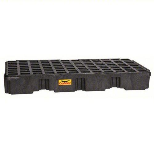 DESCRIPTION: (1) SPILL DECK BRAND/MODEL: CONDOR #45YZ82 INFORMATION: BLACK, 5000 LB. CAPACITY, FOR 2 DRUMS, 30 GAL CAPACITY SIZE: 51 1/2" X 26 1/4" X