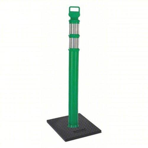 DESCRIPTION: (3) DELINEATOR POST BRAND/MODEL: PRODUCT NUMBER #26L005 INFORMATION: GREEN. REFLECTIVE, GRABBER TOP, NESTABLE SIZE: 45" RETAIL$: $49.03 E