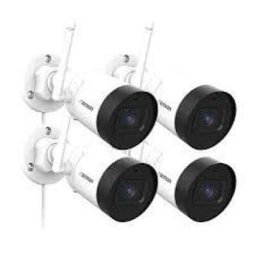 DESCRIPTION: (4) INDOOR / OUTDOOR SECURITY CAMERA BRAND/MODEL: DEFENDER SECURITY #82-19650 INFORMATION: IP66 RETAIL$: $349.00 TOTAL QTY: 4