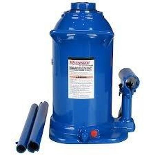 DESCRIPTION: (1) HIGH CLEARANCE BOTTLE JACK BRAND/MODEL: WESTWARD #787LA6 INFORMATION: BLUE, STEEL, MANUAL HANDLE, MECHANICAL SIZE: 20 TON LOAD RETAIL