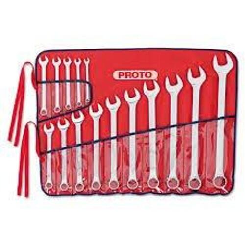 DESCRIPTION: (1) SET OF COMBINATION WRENCHES BRAND/MODEL: PROTO #J1200R-MASD INFORMATION: 12 PT, 18 PIECES, METRIC RETAIL$: $438.88 EA QTY: 1