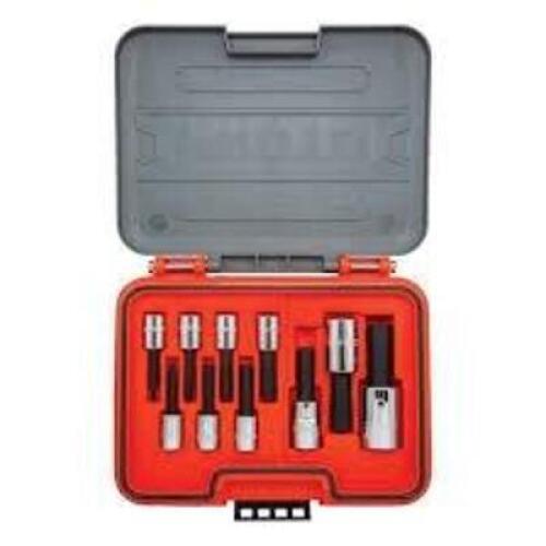 DESCRIPTION: (1) HEX SOCKET SET BRAND/MODEL: PROTO #J52210H INFORMATION: 10 PIECES SIZE: 3/8" X 1/2" DRIVE RETAIL$: $208.97 EA QTY: 1