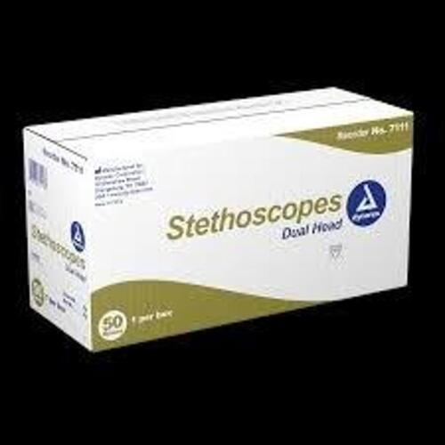 DESCRIPTION: (1) CASE OF (50) STETHOSCOPES BRAND/MODEL: DYNAREX #36PW48 RETAIL$: $230.33 EA QTY: 1