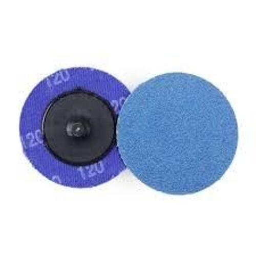 DESCRIPTION: (2) BOXES OF (50) QUICK CHANGE DISCS BRAND/MODEL: STANDARD ABRASIVES #598525 INFORMATION: ZIRCONIA PRO, 2 PLY, 60 GRIT SIZE: 3" RETAIL$: