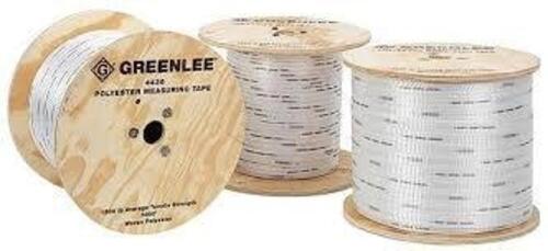 DESCRIPTION: (1) ROLL OF HIGH STRENGTH MEASURING / PULLING TAPE BRAND/MODEL: GREENLEE #4435 INFORMATION: POLYESTER SIZE: 1/2" X 3000' RETAIL$: $418.99