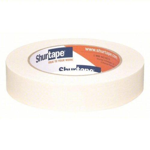 DESCRIPTION: (1) BOX OF (36) ROLLS OF MASKING TAPE BRAND/MODEL: SHURTAPE #40TU17 INFORMATION: 4.9 MIL TAPE THICK, INDOOR ONLY, RUBBER ADHESIVE SIZE: 1