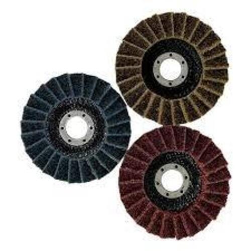 DESCRIPTION: (10) SURFACE CONDITION FLAP WHEEL BRAND/MODEL: STANDARD ABRASIVES #KP151742 INFORMATION: Y29 SIZE: 4-1/2" RETAIL$: $141.85 EA QTY: 10