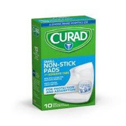 DESCRIPTION: (6) BOXES OF (10) NON-STICK PADS BRAND/MODEL: CURAD RETAIL$: $8.00 EA QTY: 6