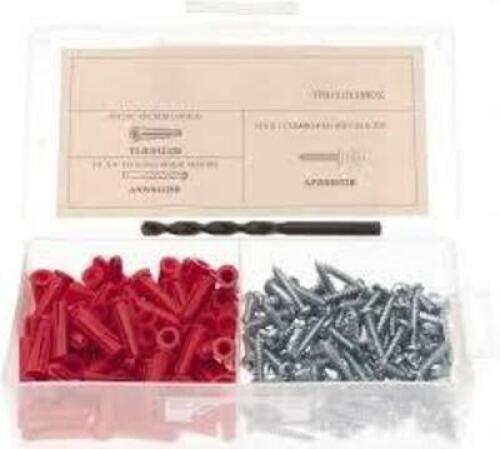 DESCRIPTION: (1) BOX OF DRYWALL SCREWS AND ANCHORS BRAND/MODEL: VALUE COLLECTION #TPB1012CDBOX SIZE: 10-21X1 RETAIL$: $20.02 EA QTY: 1