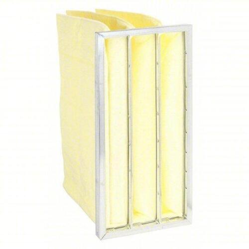 DESCRIPTION: (2) POCKET AIR FILTER BRAND/MODEL: PRODUCT NUMBER #5W449 INFORMATION: FIBERGLASS, 3 POCKETS, 190 DEGREES MAX SIZE: 24" X 12" X 21 RETAIL$