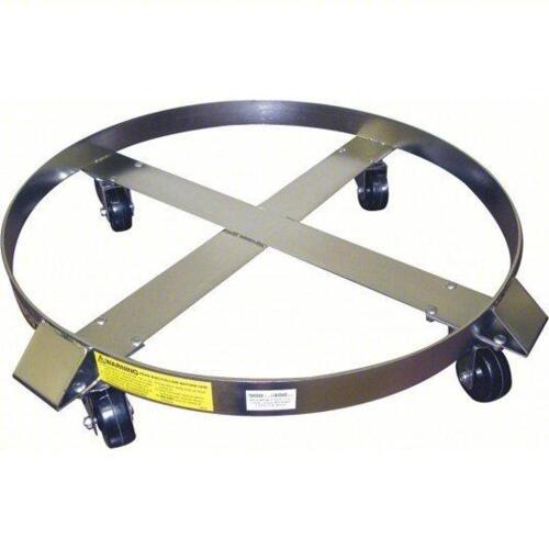 DESCRIPTION: (1) DRUM DOLLY BRAND/MODEL: PRODUCT NUMBER #445K91 INFORMATION: 900 LB LOAD CAPACITY, FOR 55 GAL CONTAINER CAPACITY, ROUND, (4) SWIVEL SI