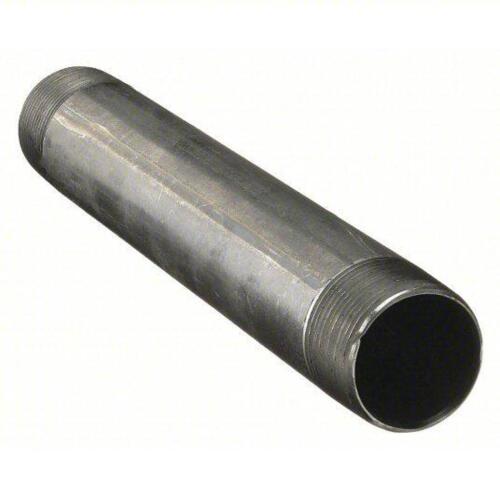 DESCRIPTION: (25) BLACK NIPPLES BRAND/MODEL: PRODUCT NUMBER #5P662B INFORMATION: BLACK STEEL, THREADED ON BOTH ENDS, WELDED SIZE: 8" L X 1/2" RETAIL$: