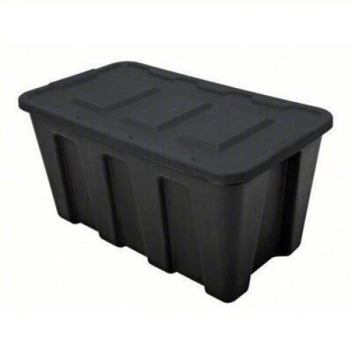 DESCRIPTION: (1) STORAGE TOTE BRAND/MODEL: DURABUILT #13N917 INFORMATION: BLACK, 34 GAL SIZE: 32 1/2 IN X 16 3/4 IN X 18 1/2 IN RETAIL$: $44.81 EA QTY