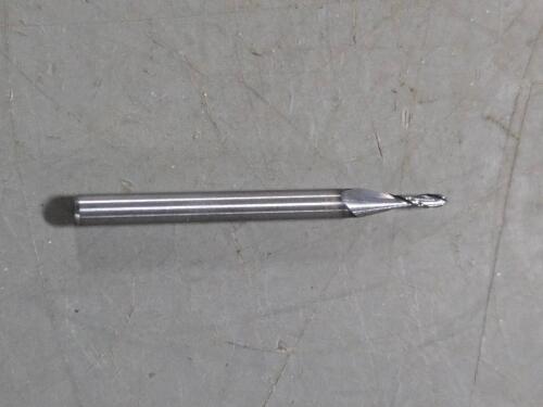 DESCRIPTION: (12) CARBIDE STUB BALL END MILL BRAND/MODEL: SHARPCARB 84-2063 SIZE: 1/16" DIA RETAIL$: 391 QTY: 12