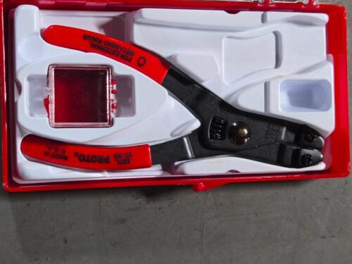 DESCRIPTION: (1) RETAINING RING PLIER BRAND/MODEL: NO.380 RETAIL$: 62.6 QTY: 1