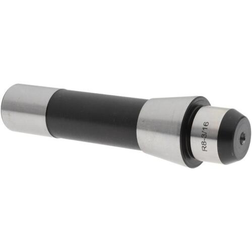 DESCRIPTION: (1) R8 TAPER END MILL HOLDER BRAND/MODEL: VC 210-0102 SIZE: 3/16" HOLE DIA RETAIL$: 57 QTY: 1