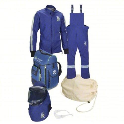 DESCRIPTION: (1) ARC FLASH SUIT AND HELMET WITH BACK PACK BRAND/MODEL: AG SAFETY ARC40KITNG-BP/XL SIZE: XL RETAIL$: 3751.34 QTY: 1