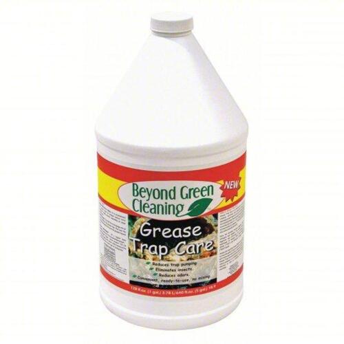 DESCRIPTION: (2) GREASE TRAP CARE BRAND/MODEL: BEYOND GREEN CLEANING 9300.002 SIZE: 1 GAL RETAIL$: 83.32 QTY: 2
