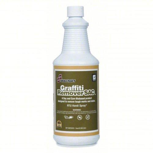 DESCRIPTION: (6) GRAFFITI REMOVER BRAND/MODEL: SKILCRAFT 56JK58 SIZE: 32 OZ RETAIL$: 328.38 QTY: 6