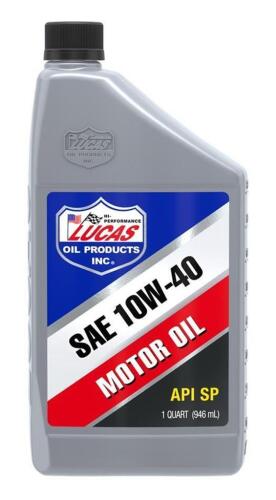 DESCRIPTION: (4) CONVETIONAL MOTOR OIL BRAND/MODEL: LUCAS 10275-1 SIZE: 1 QT RETAIL$: 27.96 QTY: 4