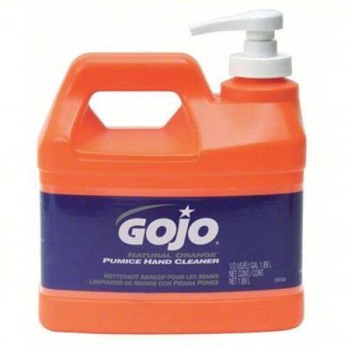DESCRIPTION: (2) PUMICE HAND CLEANER BRAND/MODEL: GOJO 0958 SIZE: .5 GAL RETAIL$: 41.25 QTY: 2