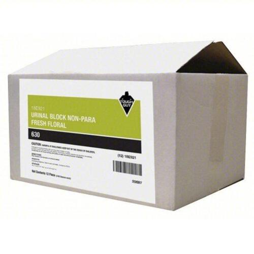 DESCRIPTION: (4) BOXES OF (12) FRESH FLORAL URINAL BLOCKS BRAND/MODEL: TOUGH GUY 18E921 SIZE: 3OZ RETAIL$: 37.4 QTY: 4