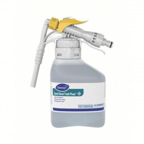 DESCRIPTION: (2) GOOD SENSE FABRIC FRESHNER BRAND/MODEL: DIVERSEY 93062872 SIZE: 1.5L RETAIL$: 284 QTY: 2