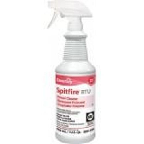 DESCRIPTION: (5) SPITFIRE RTU CLEANER DERGREASER BRAND/MODEL: DIVERSEY 95891789 SIZE: 32 OZ RETAIL$: 55.45 QTY: 5