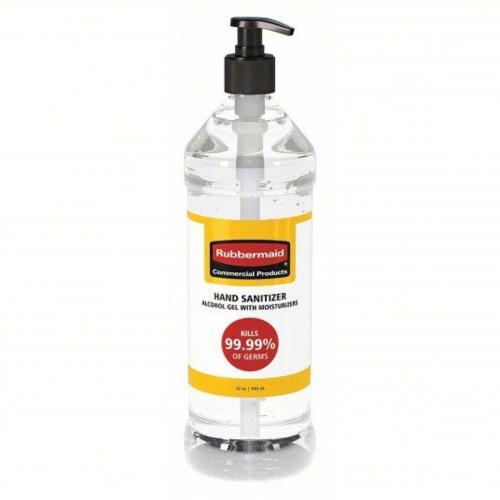 DESCRIPTION: (10) ALCOHOL GEL HAND SANITIZER BRAND/MODEL: RUBBERMAID #56LL54 SIZE: 16 OZ RETAIL$: 72.4 QTY: 10