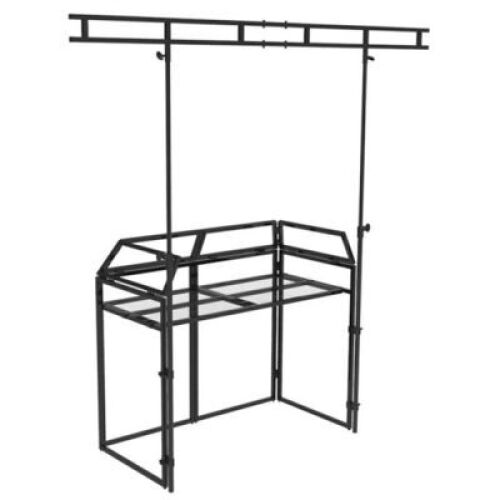 DESCRIPTION: (1) DJ BOOTH OVER HEAD KIT BRAND/MODEL: EQUINOX INFORMATION: BLAK RETAIL$: $139.00 EA QTY: 1