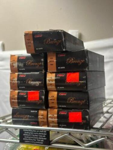 (9) - BOXES OF AMMO