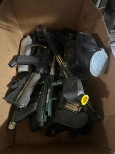 ASSORTED BROKEN PAINTBALL GUNS