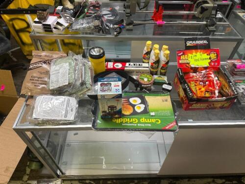 ASSORTED OUTDOOR AND SURVIVAL GEAR
